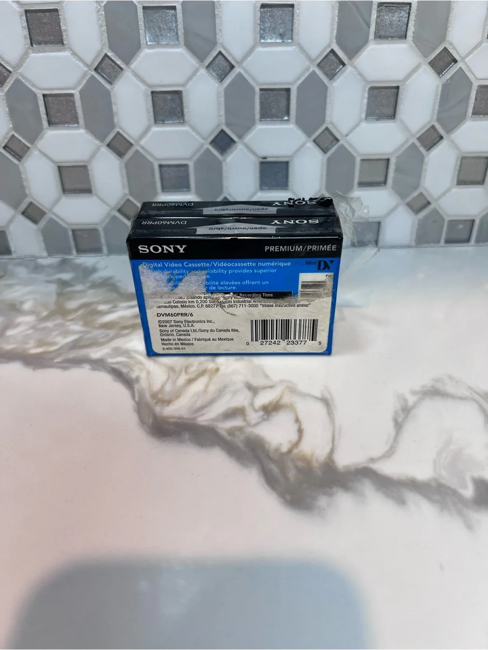 Sony DVM60PRR/6 Premium Digital Video Cassette Brick - 2 pack. Sealed